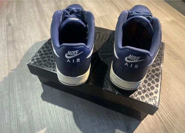 Talla 13 - Nike Air Force 1 Low Midnight Navy 2016 488298-436 sin caja AF1 raro JP Foto 2 de 4