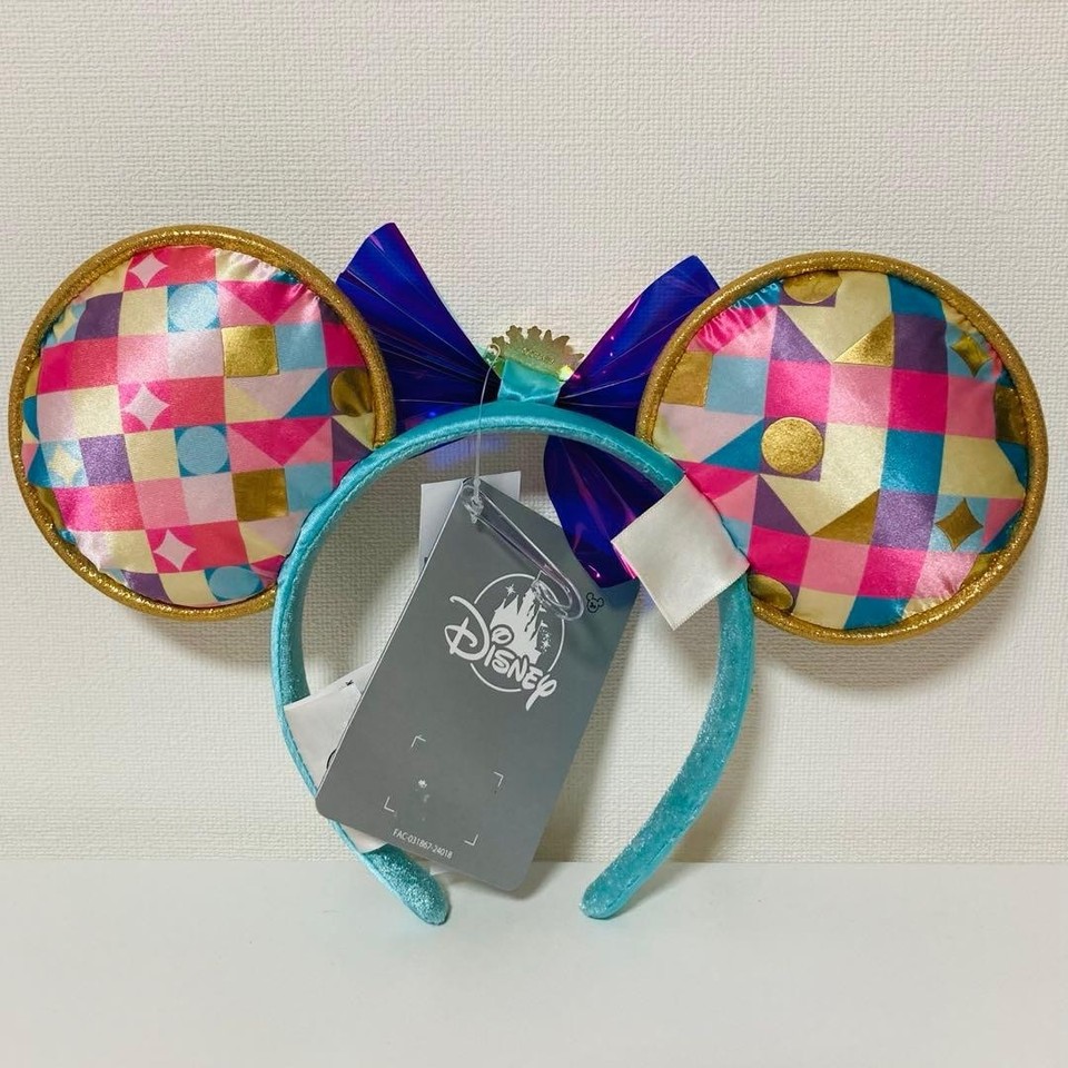 Disney Headband Paris It's a Small World Sparkle ears Japan | eBay UK