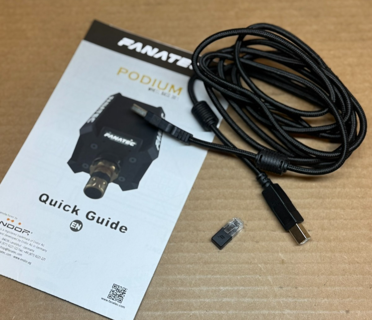 Support de montage 6S-Fanatec Podium DD – Simulation Québec