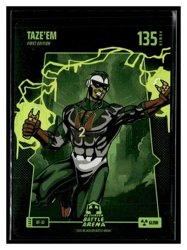 Bo Jackson Battle Arena #BF-32 Taze'Em Jayson Tatum Glow Foil