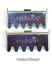 Metal Aluminum Frame Hardware, Notched Hanger, Nielsen  Brand, 10 Pack