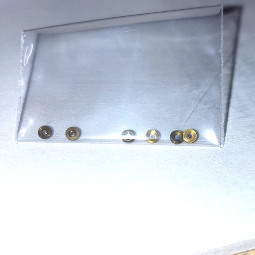 6 HAMILTON 18 SIZE BALANCE JEWELS #159 FOOT HOLE: 13-14 NOS  --BB-1871