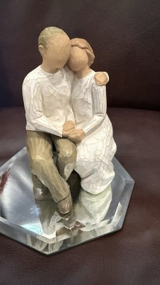 LORDI Couple Figurine Hand Painted Resin Love 2007 Modern Collectible