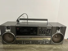 Vintage Panasonic RX-C45 AM/FM Metal Cassette Retro Boombox READ