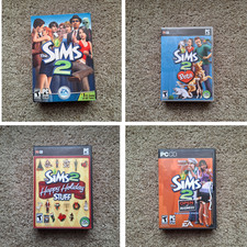 The Sims 2 PC CD ROM with 3 Expansion Packs