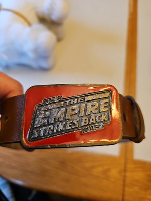 Star Wars ''The Empire Strikes Back'' Belt Buckle W/Belt Lee Co. & Lucasfilm Ltd.