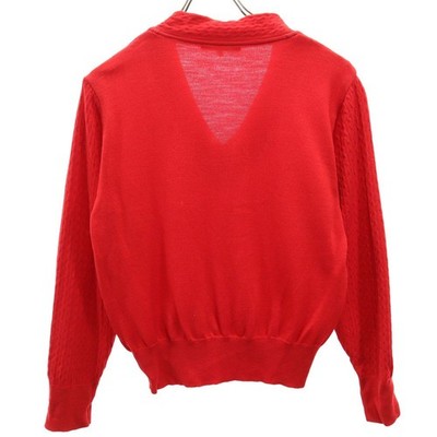 トップス 90s Christian Dior Sports wool knit Christian Dior SPORTS 90s Long sleeve Wool V-neck sweater M Old