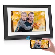 10,1 Zoll Digitaler Bilderrahmen WLAN IPS LCD-Touchscreen Digitale Bilderrahmen