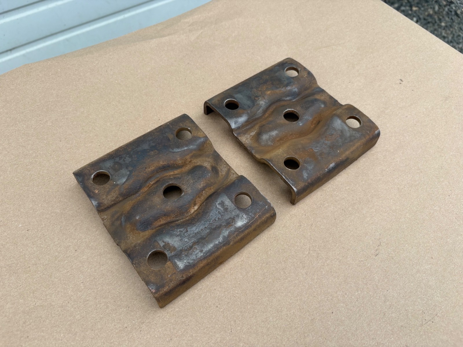 Ford Spring Rear 73-79 Ford Truck Rear End Leaf Spring U-Bolt Plate Mount 1973-1979 OEM ...