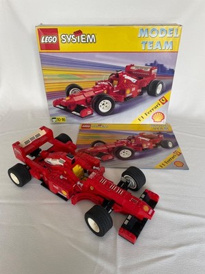 LEGO SYSTEM 2556 MODEL TEAM Ferrari Formula 1 Racing Car, OVP,  BA, komplett