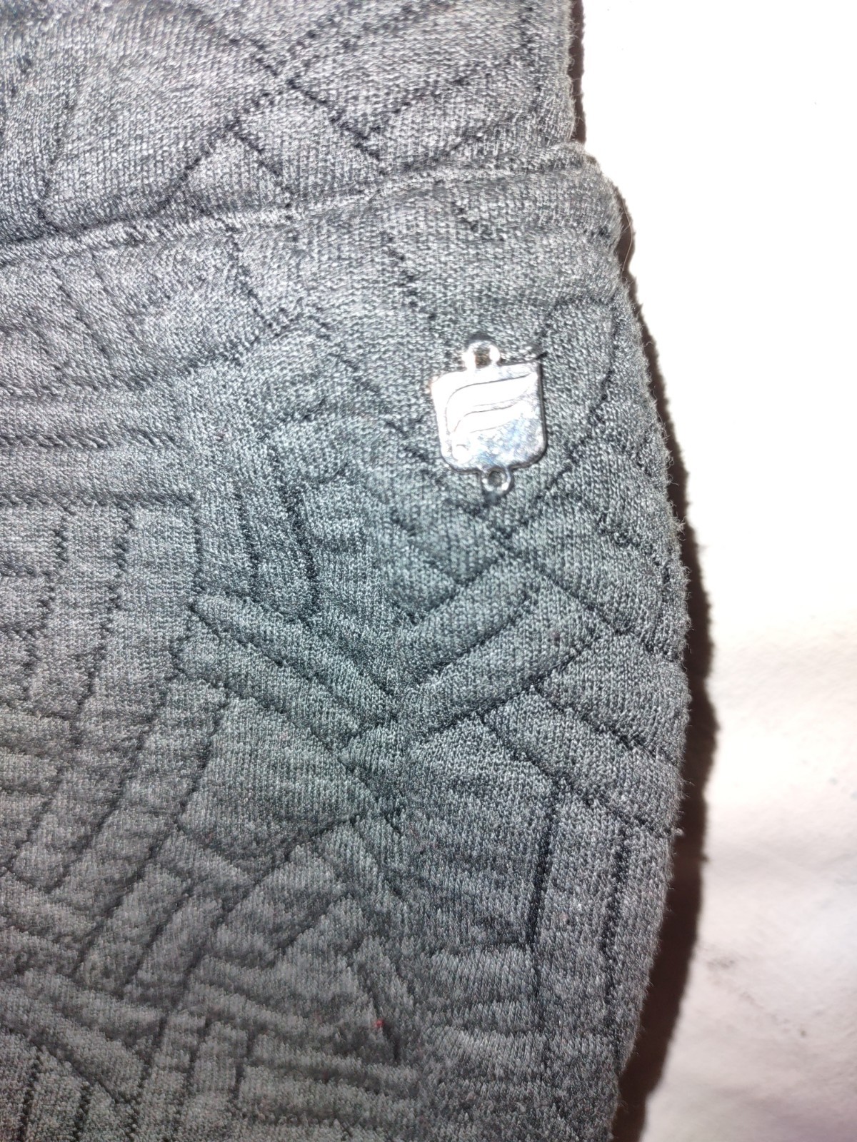 Fabletics Quilted Sweat Pants, Drawstring, Gray, … - image 5