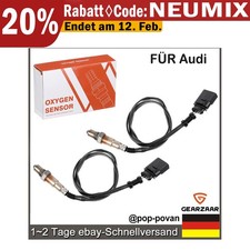 2x Lambdasonde vor + Nach Kat für Audi A3 8L A4 A8 Seat Skoda Fabia 6Y VW Golf 4