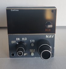 Collins Nav Digital Control Head CTL-32 P/N 622-6521-013