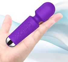 Personal Mini Massager - Handheld Deep Tissue Massager with 20 Speeds  8 Modes,
