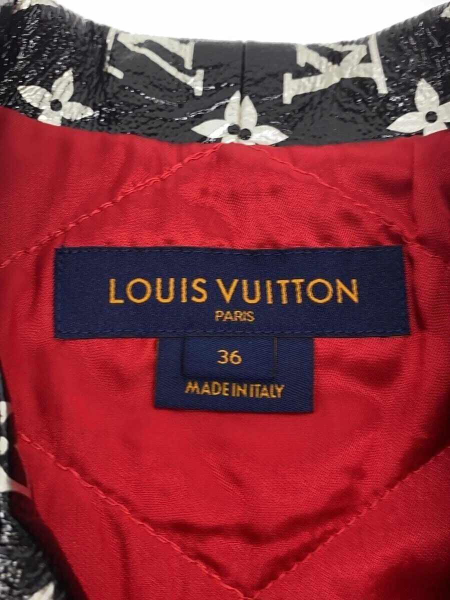 LOUIS VUITTON（LV） LOUIS VUITTON altra giacca 36 poliestere BLK modelli totali usata