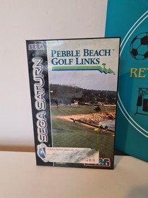Sega Saturn Sega Pebble Beach Golf Links Game NO Instructions 