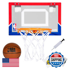 Franklin Sports Nba Over The Door Mini Basketball Hoop - Kids Custom Nba Team