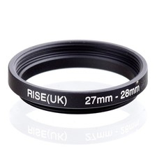 Step-up Ring Metal 27-28mm 27mm Lens to 28mm Filter 27mm-28mm 27-28 Step Up RING