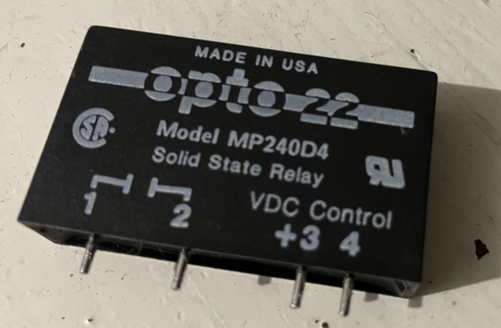 Eviter les pannes de commutation avec le relais SSR 4A OPTO 22 MP240D4
