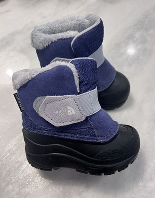 The North Face Winter Snow Boots Size 5 Toddler Waterproof New Warm Shoes Baby