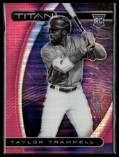 2021 Panini Chronicles #20 Taylor Trammell Titan Pink Pulsar
