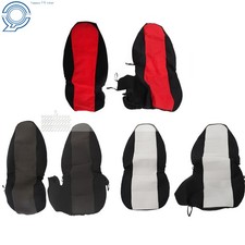 For Ford Ranger 1998 1999-2003 6040 High Back Car Red Gray Black Seat Covers