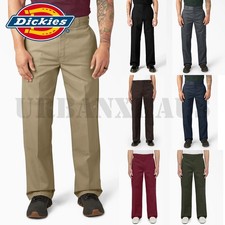 Dickies Men's 85283 Loose Fit Double Knee Cell Phone Pocket Work Pants 28-50 