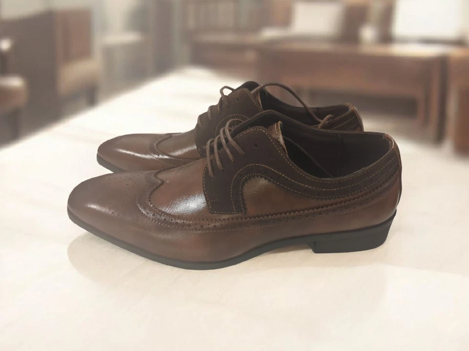 Zapatos mocasines de cuero Ferragamo David para hombre talla US 8 EU 41 Foto 4 de 4