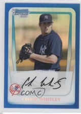 2011 Bowman Chrome Prospects Blue Refractor 52/150 Chase Whitley #BCP155 0f8