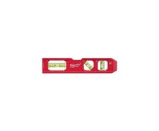 Milwaukee 7 in. Aluminum Magnetic Compact Torpedo Level 3 vial Gray