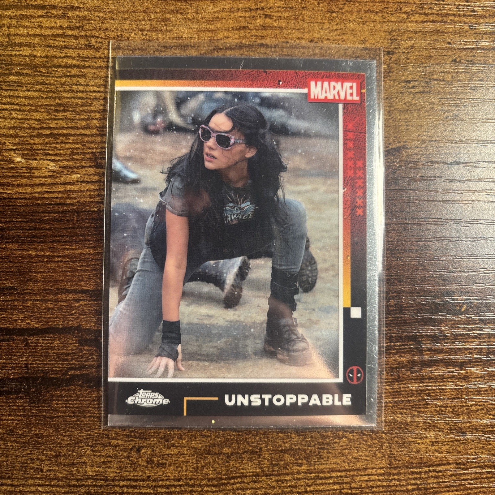 Unstoppable #81 Marvel 2025 Topps Chrome Deadpool trading card — raw and PSA graded price guide