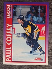 1991-92 Score American #372 Paul Coffey 1000