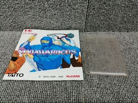 TAITO PCE Ninja Warriors Used