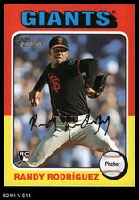 2024 Topps Heritage #513 Randy Rodriguez Giants RC 8 - NM/MT