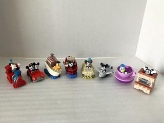 McDonald's Happy Meal Disney Mickey and Minnie's Runaway Railway Set Of 8