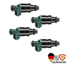 4x Kraftstoff Injektor Passt für VW Bora 1J2 Schwarz 2 Pin A2C59511911