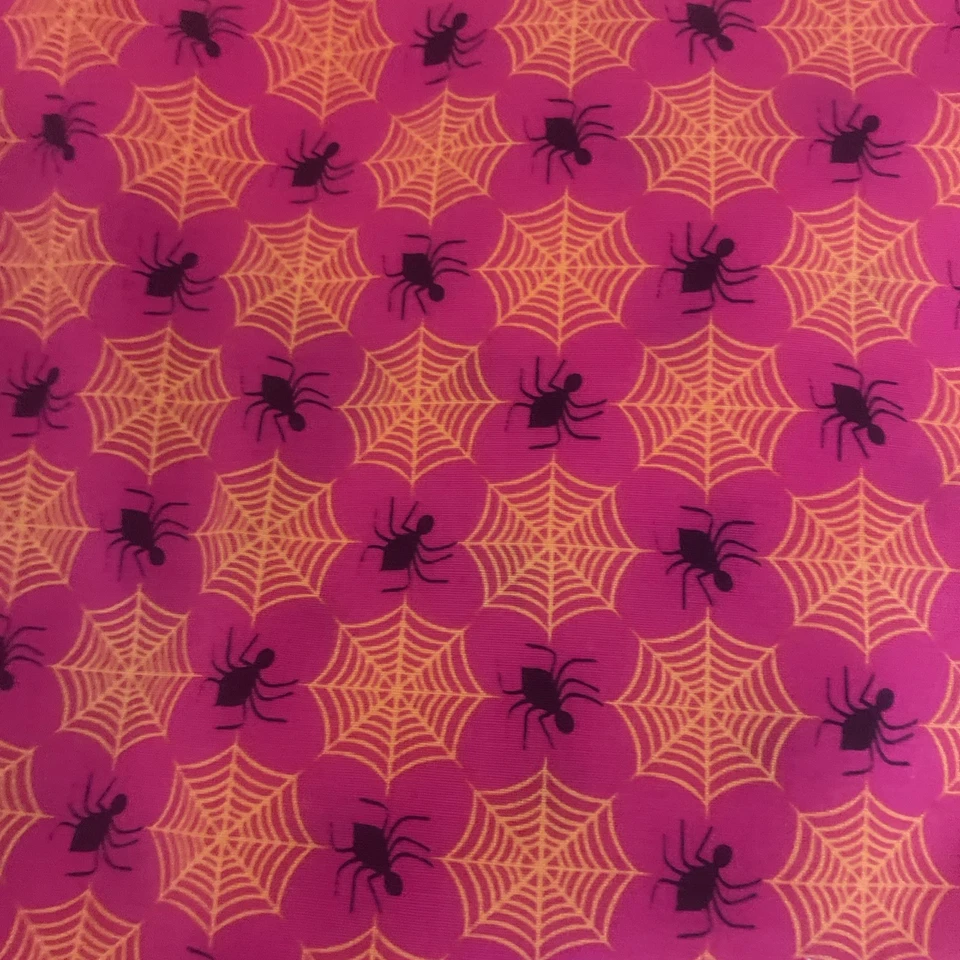 Black Spiders & webs fall Halloween inspired collection huge lot Henry glass fab - Image 3 of 4