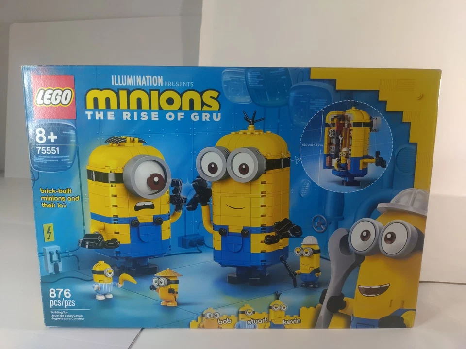 lego 75551 brick-built Minions And There Layer Complete Half Sealed - Image 3 of 4
