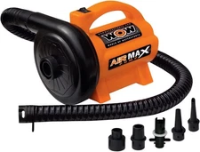 WOW Sports - High Pressure Air Pump-Powerful Electric Pump - 5 Orange 