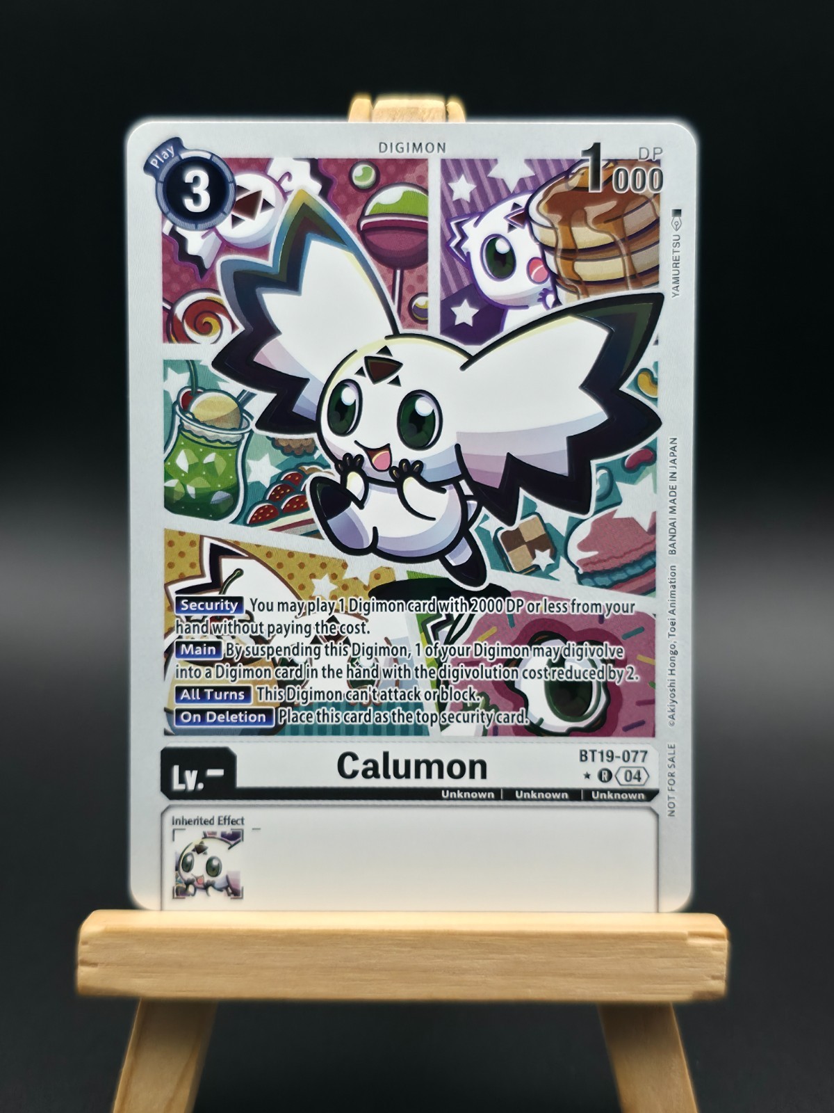 Digimon CCG Calumon BT19-077 R* SB2.5 NM