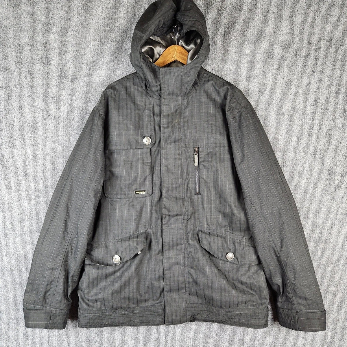 Burton Menswear London Short Smart Parka Jacket, Blu (Navy 100), XS Uomo