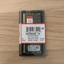 Kingston KCP556SS8-16 Memory Module 16 Gb 1 X 16 Gb