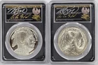 2001-P & D PGCS PR69 & MS 69 Buffalo set Dual signed Thomas S. Cleveland & Balan