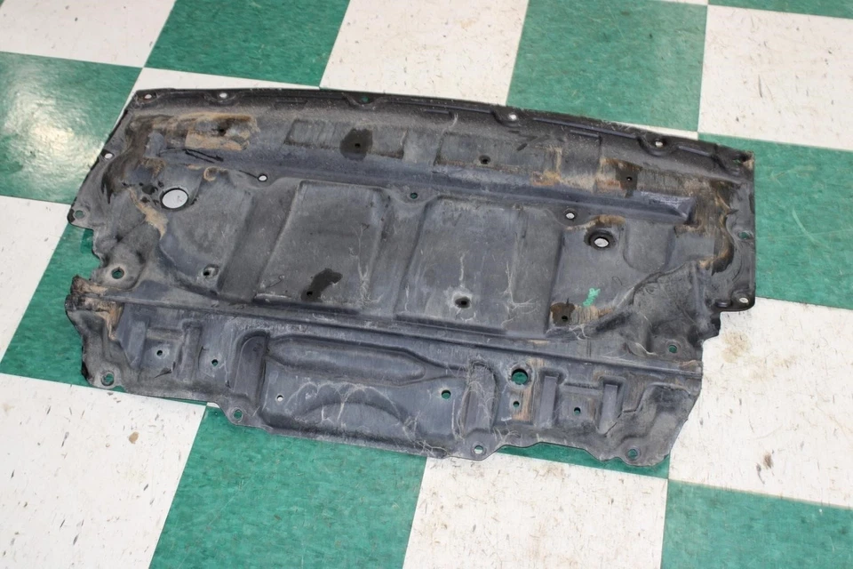 09-20 370z Black Front Engine Splash Guard Skid Panel Shield Plate OEM Factory - Image 3 of 4