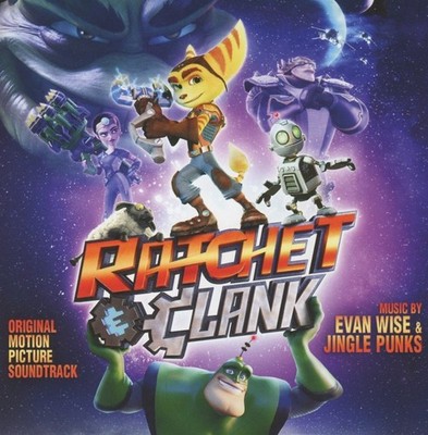 EVAN & JINGLE PUNKS OST/WISE - RATCHET AND CLANK   CD NEU 