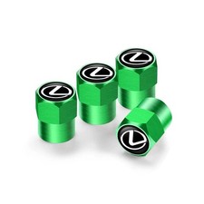 Car Wheel Tire Valve Hexagon Caps Metal Stem Cover For Lexus Ux250h Rx450h Ct200