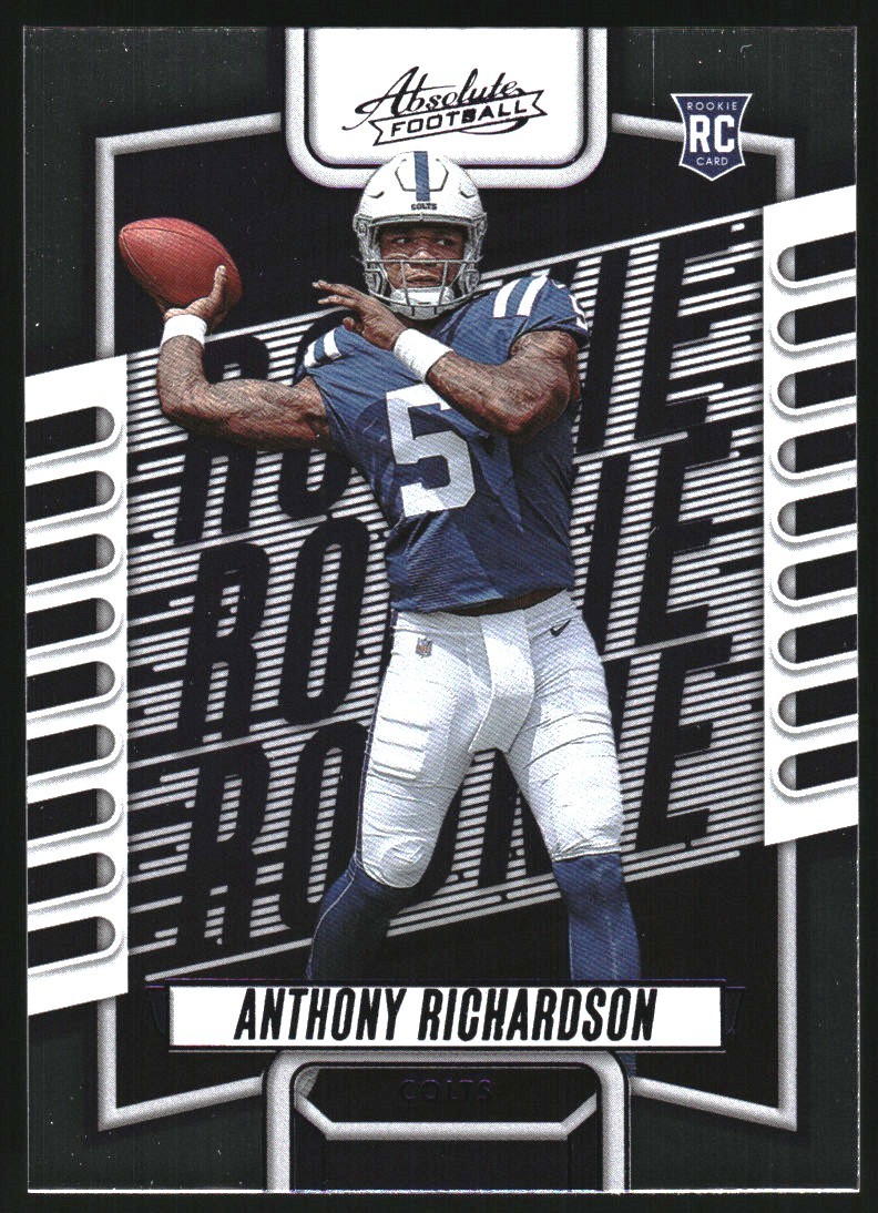 2023 Absolute Purple #104 Anthony Richardson Rookie RC Card