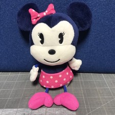 Hallmark Minnie Mouse 8 Plush Stuffed Animal Disney Blue Pink