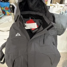 Moerdeng  Outdoor Kids Youth Ski Jacket Size 7/8 Gray Nwt