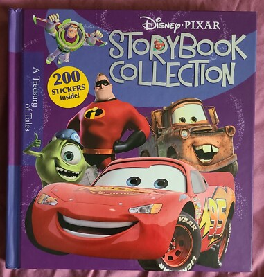 Disney Pixar Storybook Collection (Hardcover 2006) Cars Monster Inc Toy Story 